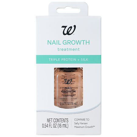 Walgreens Beauty Nail Growth Treatment Clear