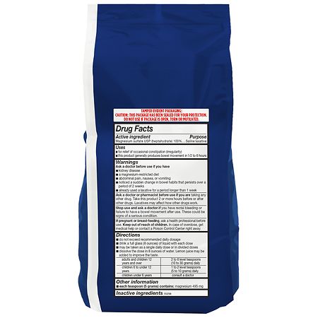 Walgreens Epsom Salt Unscented