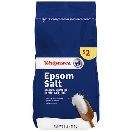 Walgreens Epsom Salt Unscented