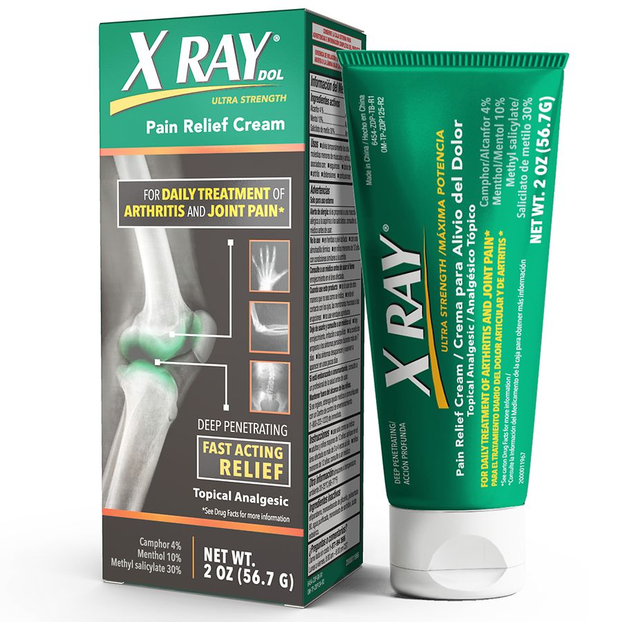X Ray Dol Topical Arthritis Pain Reliever Cream Walgreens