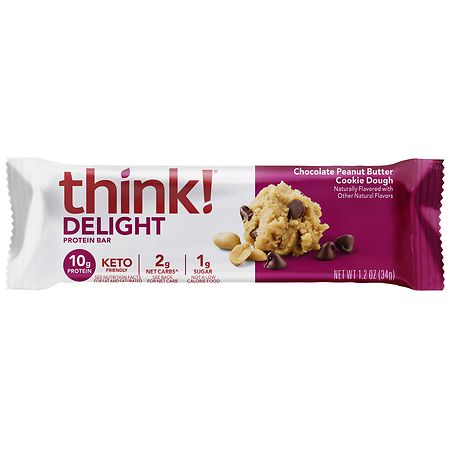 think! Delight Protein Bar Chocolate Peanut Butter Cookie Dough