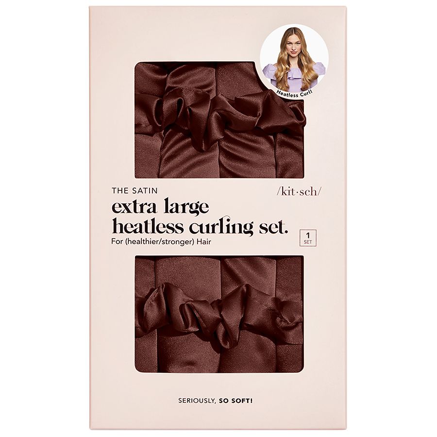 KITSCH Heatless Hair Curler XL Chocolate