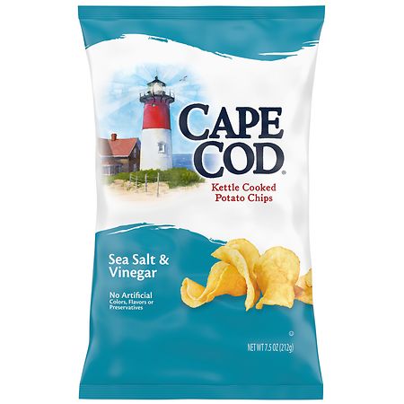 Cape Cod Kettle Cooked Potato Chips Sea Salt and Vinegar
