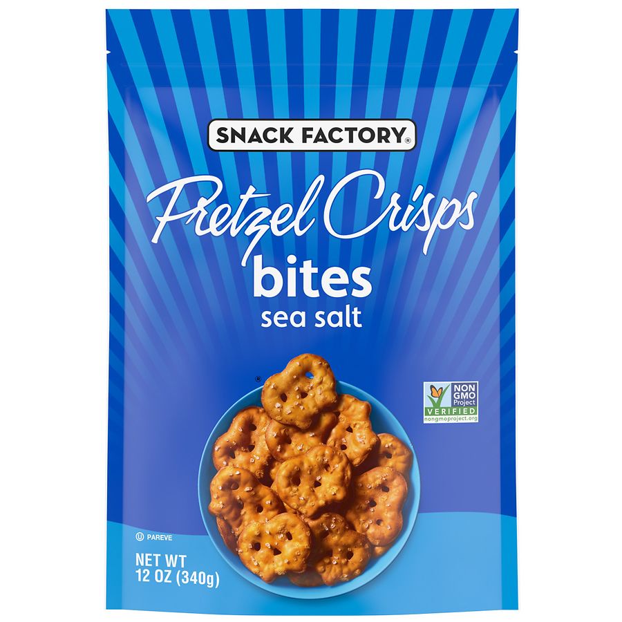 The Snack Factory Pretzel Crisps Sea Salt Walgreens
