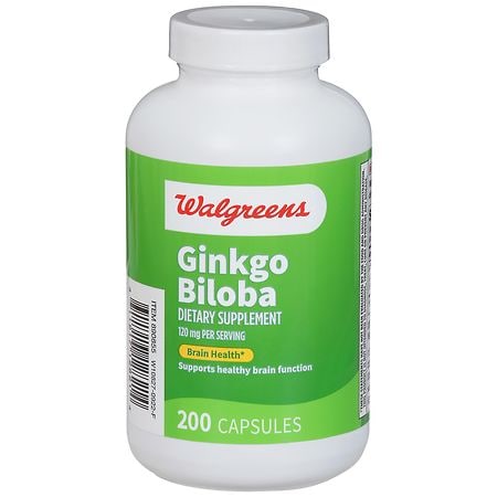 Walgreens Ginkgo Biloba 120 mg Capsules