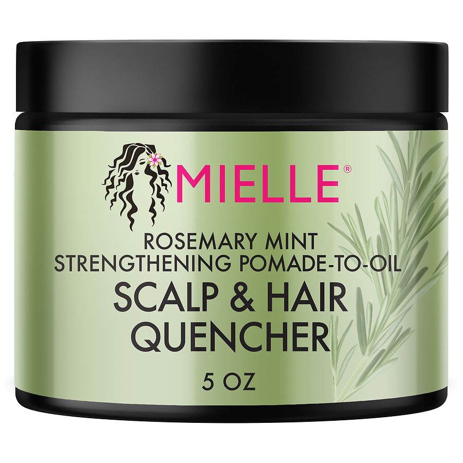 Mielle Strengthening Pomade-to-Oil Scalp Quencher Rosemary Mint