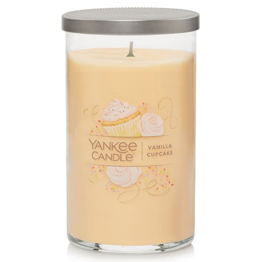 Yankee Candle Medium Pillar Vanilla Cupcake, Cream, Cream Walgreens