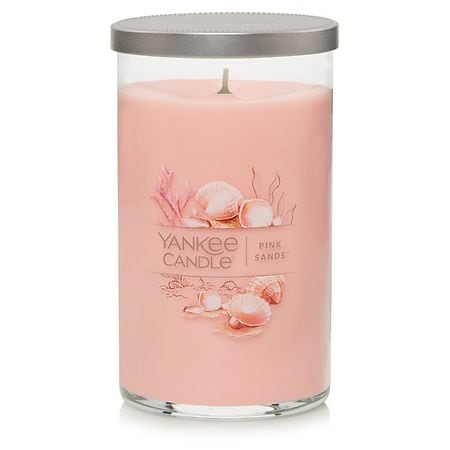 Yankee Candle Medium Pillar Pink Sands, Pink