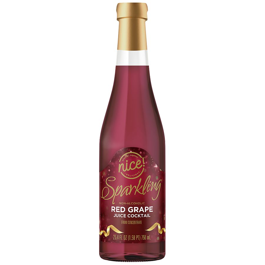 Nice! Sparkling Red Concorde Grape Juice Walgreens