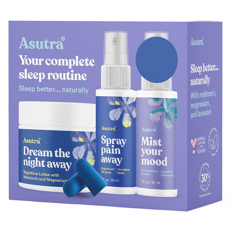Asutra Complete Sleep Routine Lavender and Lemongrass Purple Walgreens