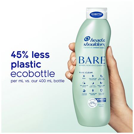 Head & shoulders bare 2025 pure clean dandruff shampoo