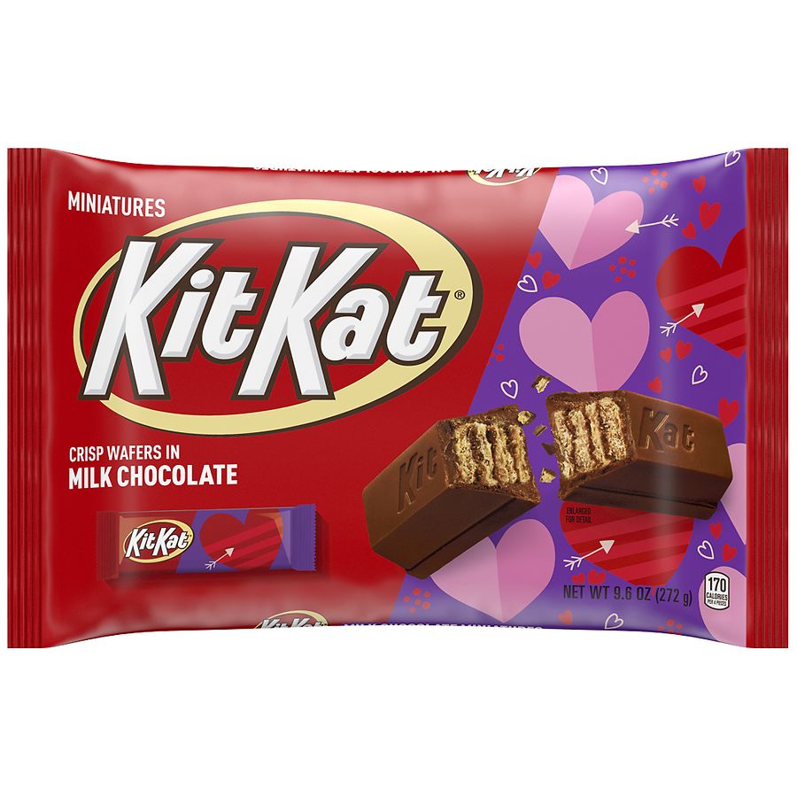 Kit Kat Bulk, Individually Wrapped King Size Wafer Candy Bars - 3 oz