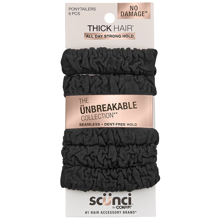 Conair Unbreakable Thick Hair Ponytailers