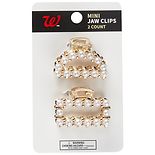 Walgreens Mini Jaw Clips, Pearl