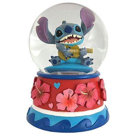 Disney Stitch Musical Water Globe