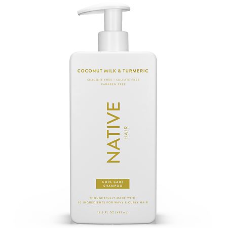 Native Curl Care Shampoo Coconut Milk & Turmeric