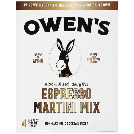 Owen's Espresso Martini Mixer 4pk Cans