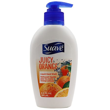 Suave Hand Wash, Liquid, Juicy Orange - 6.5 fl oz