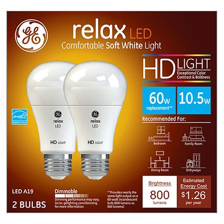 GE LED 60W Relax