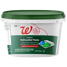 Walgreens Dishwasher Detergent Packs 