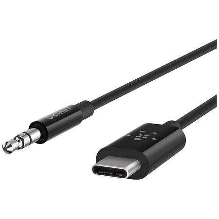 Adaptador de carga USB-C a Jack y USB-C de Belkin (negro) - Cable
