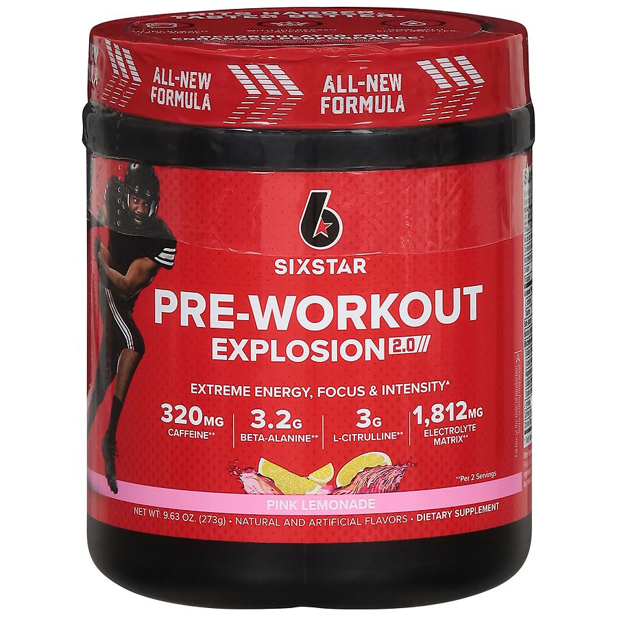 Six Star PreWorkout Explosion Ripped 2.0 Walgreens