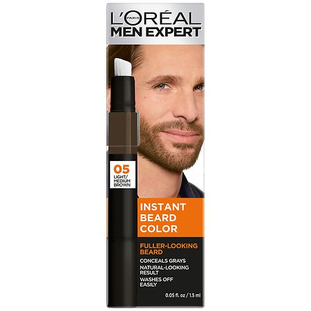 L'Oreal Paris Instant Temporary Beard Color 05 Light/ Medium Brown