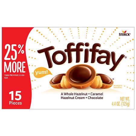 Toffifay Hazelnut Chocolate Caramel Candy Box
