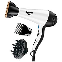 Revlon One-Step Volumizer Original 1.0 Hair Dryer and Hot Air Brush, Black  Black