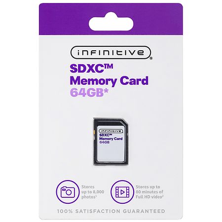 Infinitive SDXC Memory Card 64 GB