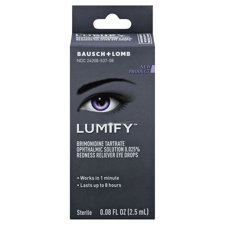 Bausch + Lomb Lumify Eye Drops, Redness Reliever, Sterile