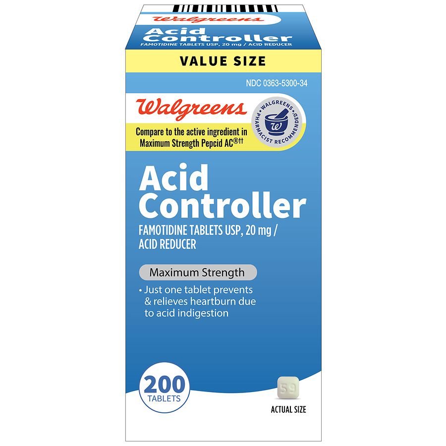 Walgreens Acid Reducer