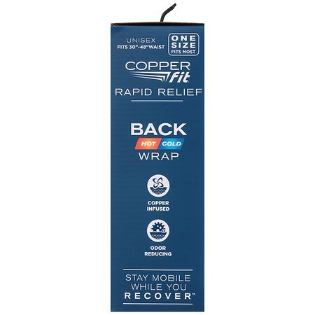 NEW Damaged Box~Copper Fit Rapid Relief 3-in1 Back India