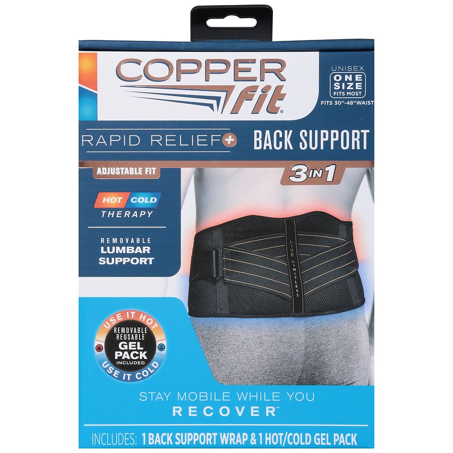 Copper Fit, Other, Sale New Copper Fit Rapid Relief 3 In Back Support Fits  348 Waist Osfm