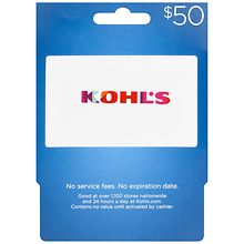Kohl's Gift Card $50 | Walgreens