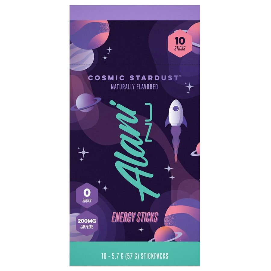 Alani Nu Energy Sticks Cosmic Stardust Walgreens