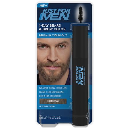 Just For Men 1-Day Beard & Brow Color Light Brown