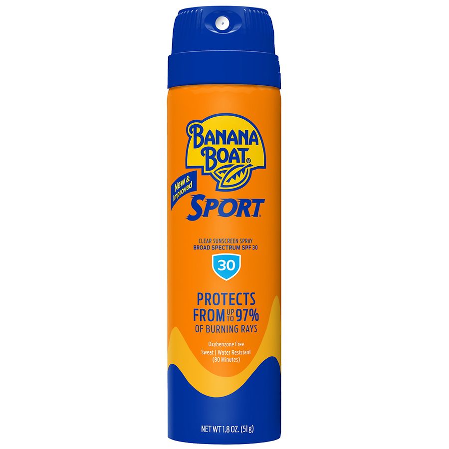 Banana Boat Clear Sunscreen Spray SPF 30