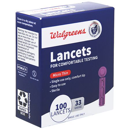 Walgreens Lancets