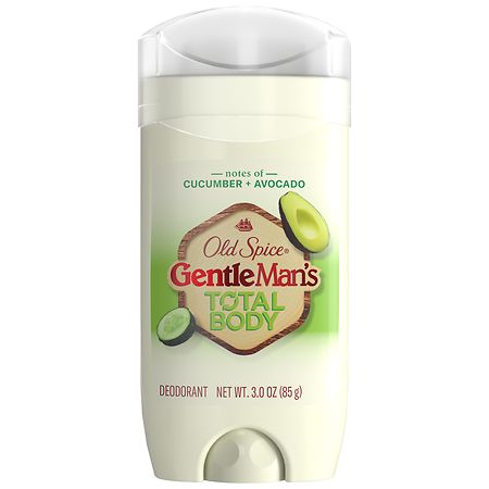 Old Spice GentleMan's Blend Total Body Deodorant Cucumber and Avocado