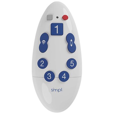SMPL oneCLICK Simplified Universal TV Remote