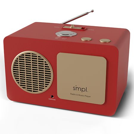 SMPL touchPLAYER - Radio & Music Red