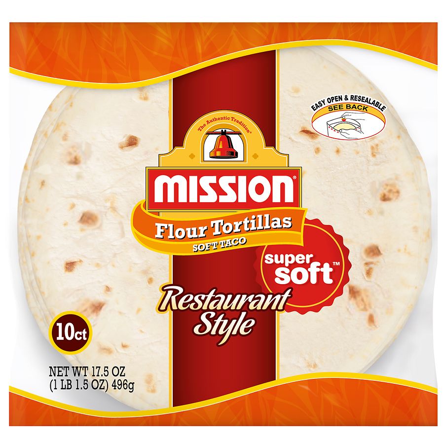 Mission Soft Taco Flour Tortillas Walgreens