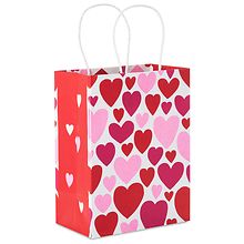 Hallmark Small Valentine's Day Gift Bag (Multicolor Hearts) | Walgreens