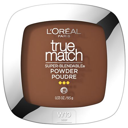 L'Oreal Paris True Match Super-Blendable Oil Free Makeup Powder - W10 Deep