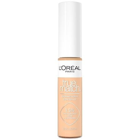 L'Oreal Paris Radiant Serum Concealer Infused With 1.5 Percent Hyaluronic Acid Plus Caffeine - 0.33 fl oz