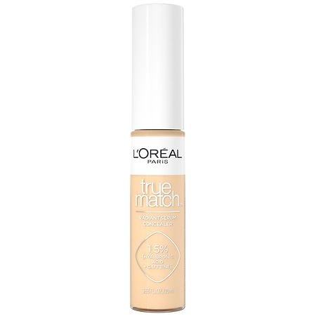 L'Oreal Paris Radiant Serum Concealer Infused With 1.5 Percent Hyaluronic Acid Plus Caffeine - 0.33 fl oz