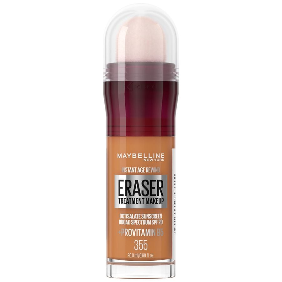 Maybelline New York Instant Age Rewind Eraser Treatment Foundation, 355 ...