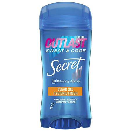 Secret Outlast Clear Gel Antiperspirant and Deodorant Hygienic Fresh