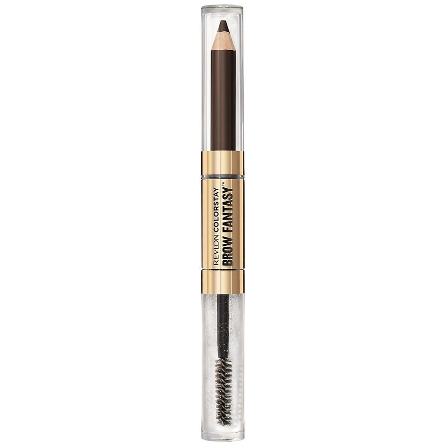 Revlon ColorStay Brow Fantasy Pencil & Gel, Dark Brown